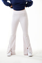Load image into Gallery viewer, SELF LOVE slit pants- beige