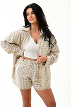 Load image into Gallery viewer, MANIFEST checker shirt