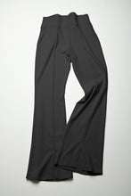 Load image into Gallery viewer, SELF LOVE slit pants- black
