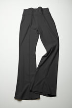 Load image into Gallery viewer, SELF LOVE slit pants- black
